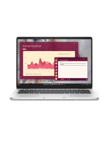 Dell Pro 14 PC14250 | 14 " | FHD+ | Anti-glare | Intel Core Ultra 7 | 255U | 32 GB | DDR5 | Solid-state drive capacity 512 GB |