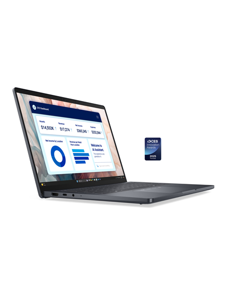 Dell Pro Premium 14 PA14250 | 14 " | FHD+ | Anti-glare | Intel Core Ultra 7 | 266V | 16 GB | LPDDR5x | Solid-state drive capaci