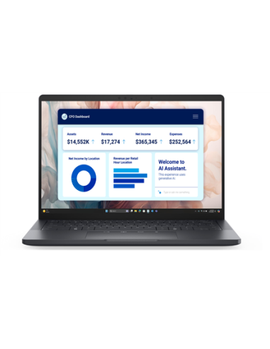 Dell Pro Premium 13 PA13250 | 13.3 " | FHD+ | Anti-glare | Intel Core Ultra 7 | 266V | 16 GB | LPDDR5x | Solid-state drive capa