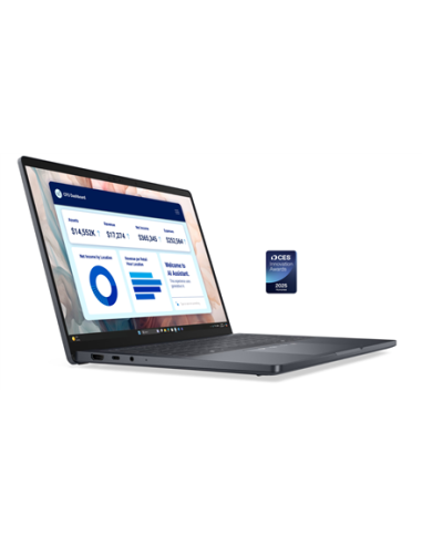 Dell Pro Premium 14 PA14250 | 14 " | IPS | FHD+ | Anti-glare | Intel Core Ultra 7 | 266V | 16 GB | LPDDR5x | Solid-state drive 