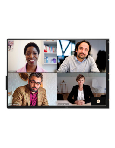 Dell | P5525QC | 55 " | IPS | 4K UHD | 16:9 | 60 Hz | 8 ms | 3840x 2160 pixels | 400 cd/m | HDMI ports quantity 2