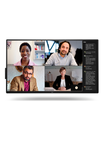 Dell | P5525QC | 55 " | IPS | 4K UHD | 16:9 | 60 Hz | 8 ms | 3840x 2160 pixels | 400 cd/m | HDMI ports quantity 2