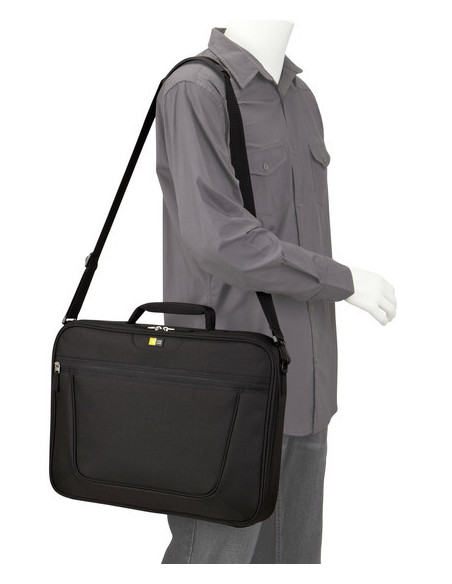 Case Logic | VNCI217 | Fits up to size 17.3 " | Messenger - Briefcase | Black | Shoulder strap