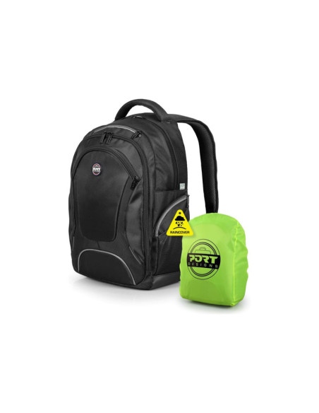 PORT DESIGNS | Courchevel | Fits up to size 15.6 " | Backpack | Black | Shoulder strap