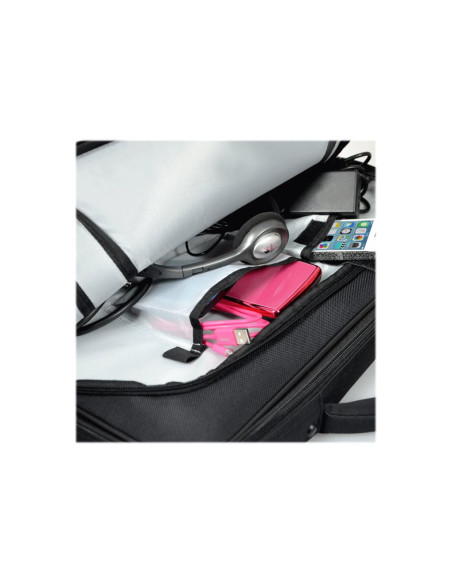 PORT DESIGNS | Courchevel | Fits up to size 15.6 " | Messenger - Briefcase | Black | Shoulder strap