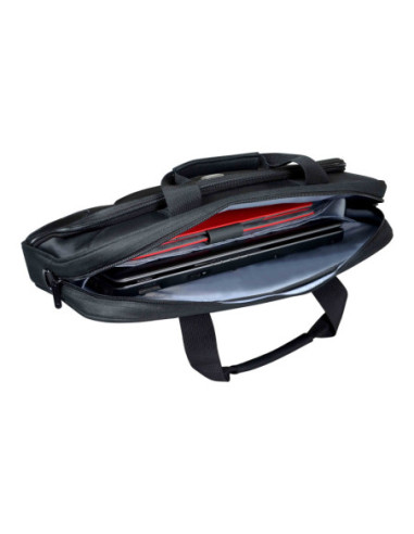 PORT DESIGNS | Courchevel | Fits up to size 15.6 " | Messenger - Briefcase | Black | Shoulder strap