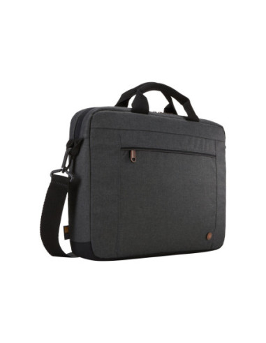 Case Logic | Era Attach | Fits up to size 14 " | Messenger - Briefcase | Obsidian | Shoulder strap