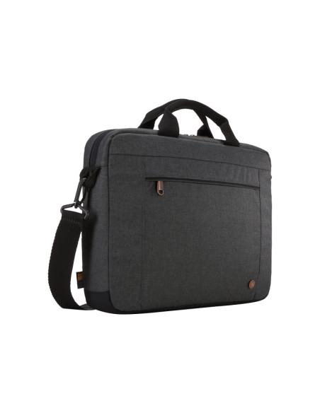 Case Logic | Era Attach | Fits up to size 14 " | Messenger - Briefcase | Obsidian | Shoulder strap