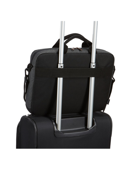 Case Logic | Era Attach | Fits up to size 14 " | Messenger - Briefcase | Obsidian | Shoulder strap