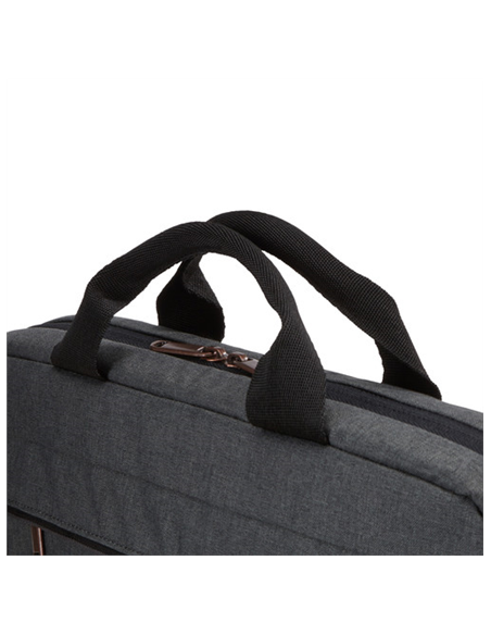 Case Logic | Era Attach | Fits up to size 14 " | Messenger - Briefcase | Obsidian | Shoulder strap