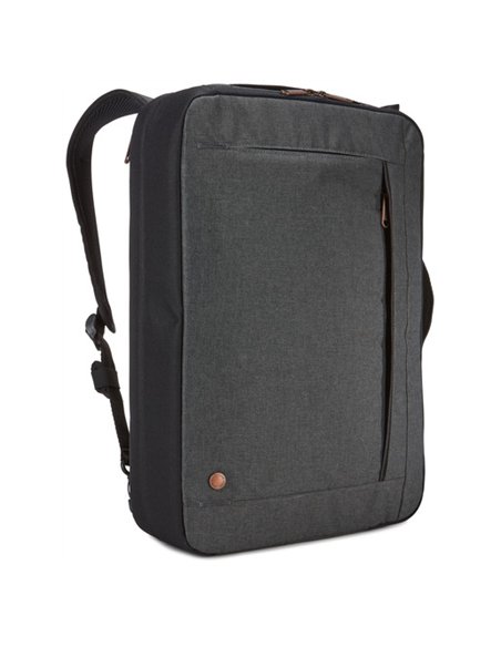 Case Logic | Era Hybrid Briefcase | Fits up to size 15.6 " | Messenger - Briefcase/Backpack | Obsidian | Shoulder strap