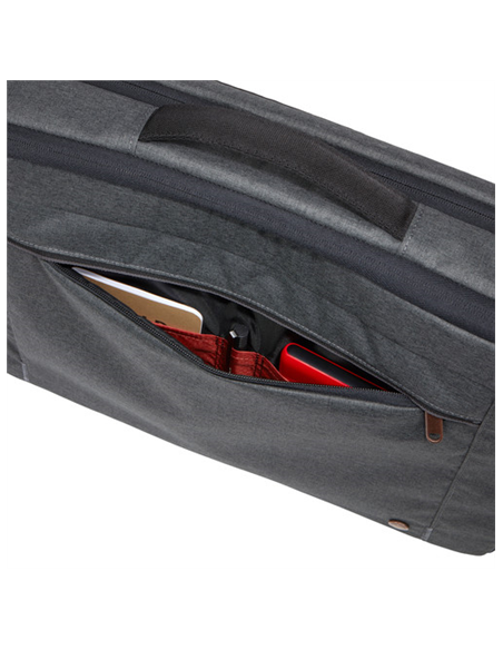 Case Logic | Era Hybrid Briefcase | Fits up to size 15.6 " | Messenger - Briefcase/Backpack | Obsidian | Shoulder strap