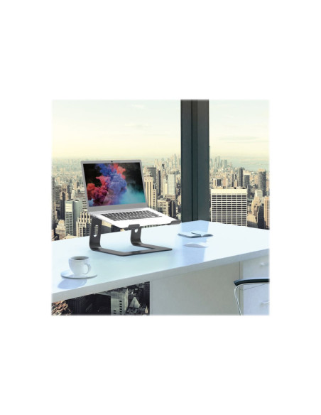 PORT DESIGNS | 901103 | Ergonomic Notebook stand | Notebook Stand | Black | 10-15.6 "