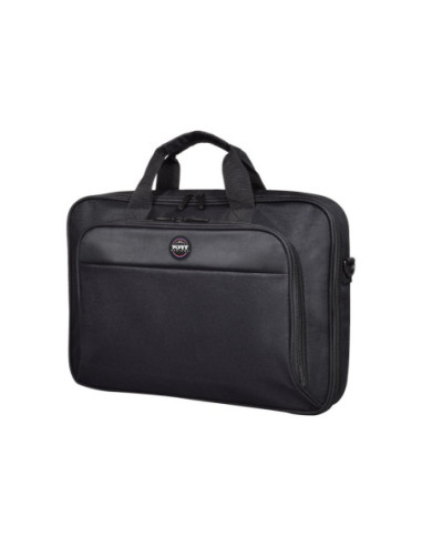 PORT DESIGNS | HANOI II Clamshell | Laptop case | Notebook | Black | Shoulder strap