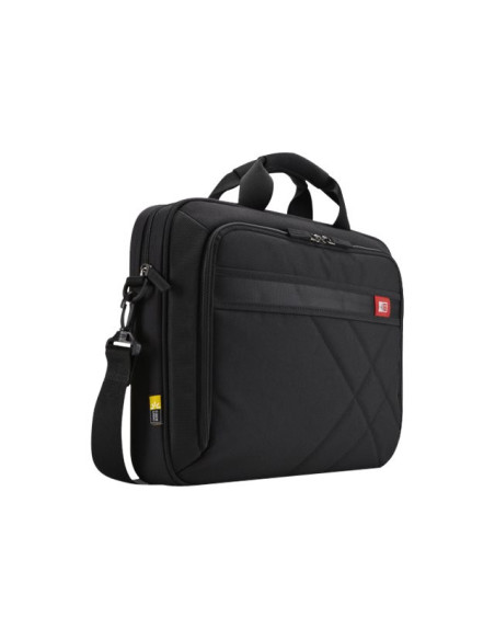 Case Logic | DLC117 | Casual Laptop Bag | Fits up to size 17 " | Laptop Bag | Black | Shoulder strap