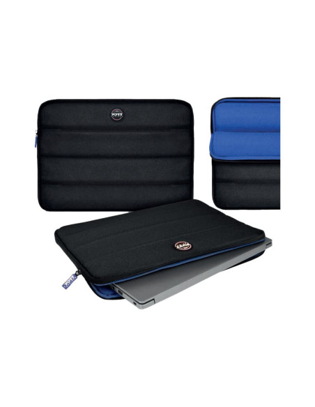 PORT DESIGNS PORTLAND 13/14" Briefcase, Black | PORT DESIGNS