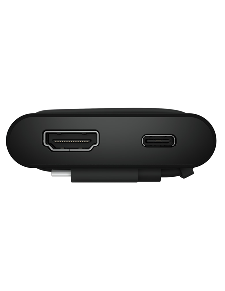 Dell | Pro 4-in-1 USB-C Travel Hub - DA225 | 470-BFBN | HDMI ports quantity 1