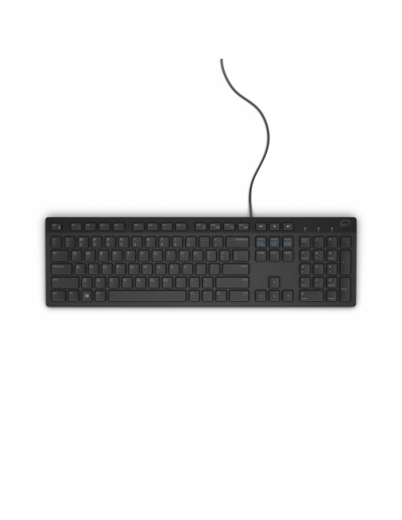 Dell | KB216 | Standard | Wired | Russian | Black