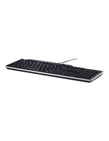 Dell | Keyboard | KB522 | Multimedia | Wired | Russian | Black | USB 2.0 | Numeric keypad