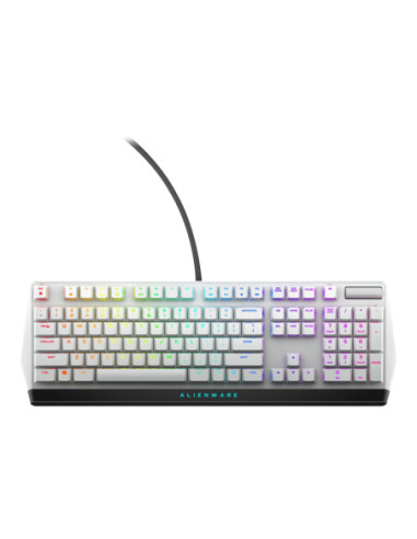 Dell | Alienware Gaming Keyboard | AW510K | Mechanical Gaming Keyboard | Wired | EN | Black/Silver