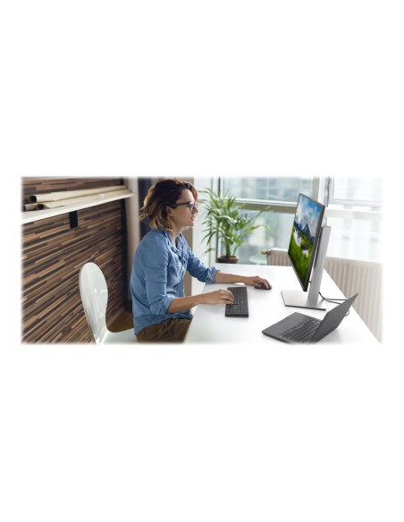 Dell | Pro Keyboard and Mouse (RTL BOX) | KM5221W | Keyboard and Mouse Set | Wireless | Batteries included | US | Black | Wirel