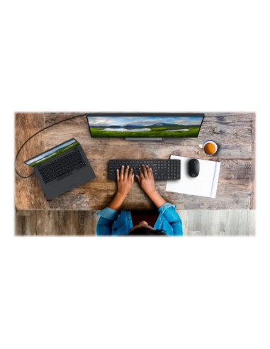 Dell | Pro Keyboard and Mouse (RTL BOX) | KM5221W | Keyboard and Mouse Set | Wireless | Batteries included | US | Black | Wirel
