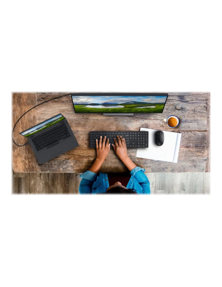 Dell | Pro Keyboard and Mouse (RTL BOX) | KM5221W | Keyboard and Mouse Set | Wireless | Batteries included | US | Black | Wirel