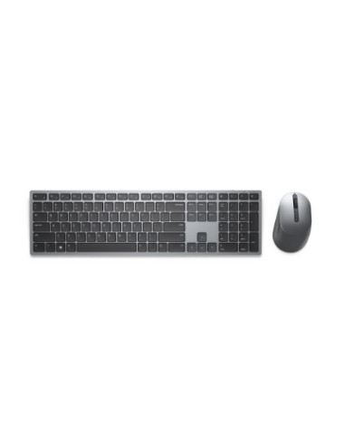 Dell | Premier Multi-Device Keyboard and Mouse | KM7321W | Keyboard and Mouse Set | Wireless | Batteries included | US | Titan 