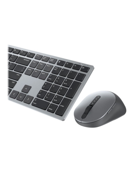 Dell | Premier Multi-Device Keyboard and Mouse | KM7321W | Keyboard and Mouse Set | Wireless | Batteries included | US | Titan 