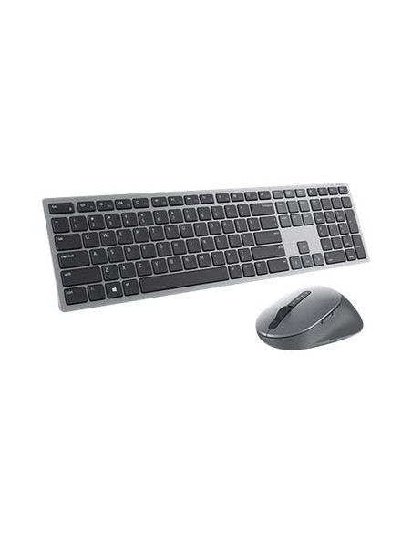 Dell | Premier Multi-Device Keyboard and Mouse | KM7321W | Keyboard and Mouse Set | Wireless | Batteries included | EE | Titan 