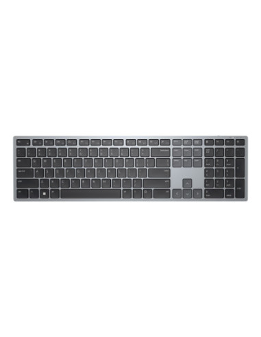 Dell | Keyboard | KB700 | Keyboard | Wireless | Russian | Titan Gray | 2.4 GHz, Bluetooth 5.0