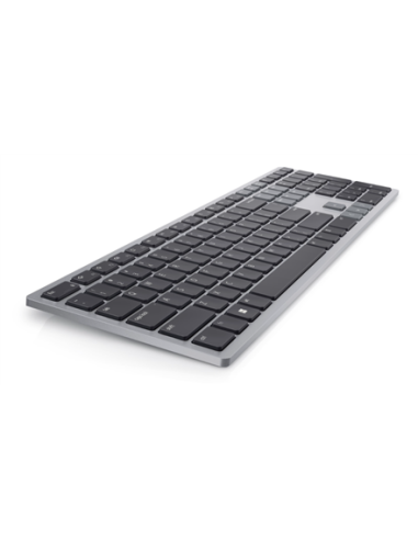 Dell | Keyboard | KB700 | Keyboard | Wireless | Russian | Titan Gray | 2.4 GHz, Bluetooth 5.0