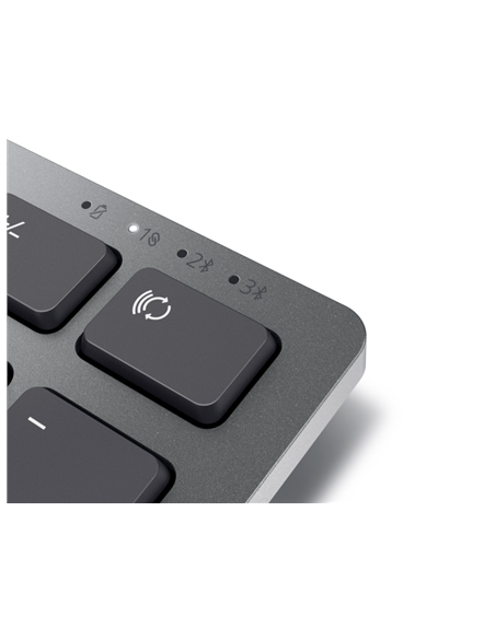 Dell | Keyboard | KB700 | Keyboard | Wireless | Russian | Titan Gray