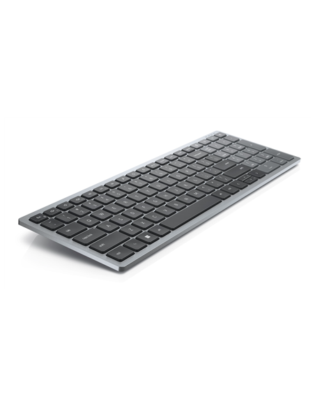 Dell | Keyboard | KB740 | Keyboard | Wireless | Russian | Titan Gray | 2.4 GHz, Bluetooth 5.0 | 506 g
