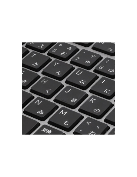 Dell | Keyboard | KB740 | Keyboard | Wireless | Russian | Titan Gray