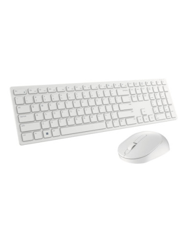 Dell | Keyboard and Mouse | KM5221W Pro | Keyboard and Mouse Set | Wireless | Mouse included | US | White | 2.4 GHz