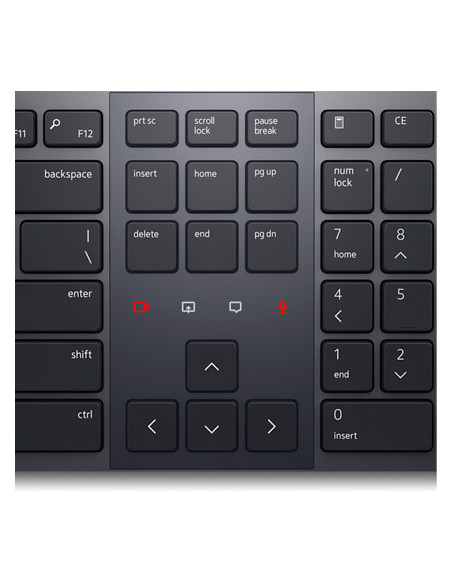 Dell | Premier Collaboration Keyboard | KB900 | Keyboard | Wireless | US International | Graphite