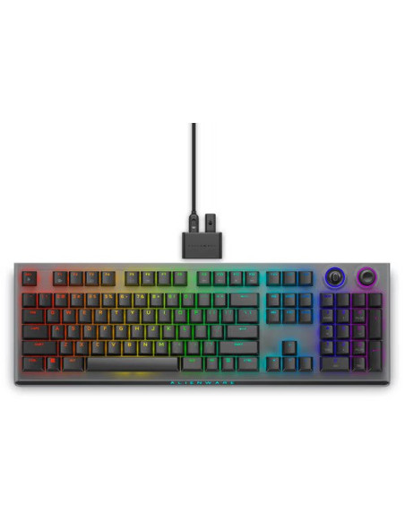 Dell | Alienware Tri-Mode AW920K | Wireless Gaming Keyboard | Wireless | Bluetooth | RGB LED light | Wireless connection | US |