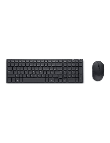 Dell | Silent Keyboard and Mouse | KM555 | Keyboard and Mouse Set | Wireless | Wireless connection | Ukrainian (QWERTY) | Black