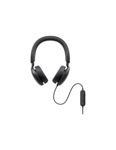 Dell | Pro Wired On-Ear Headset | WH5024 | Built-in microphone | USB Type-A | ANC | Black