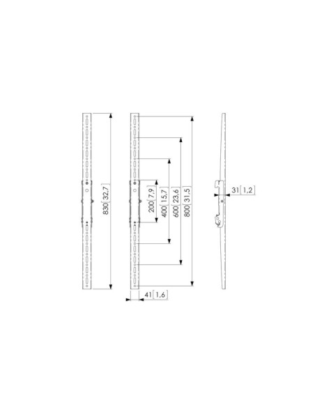 Vogels PFS3208 interface display strip 160 kg | Vogels