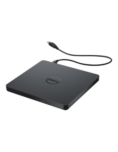 Dell | DW316 | Interface USB 2.0 | External DVD RW ( R DL) / DVD-RAM drive | CD read speed 24 x | CD write speed 24 x | Black