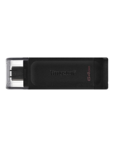 Kingston | DataTraveler 70 | 64 GB | USB-C | Black