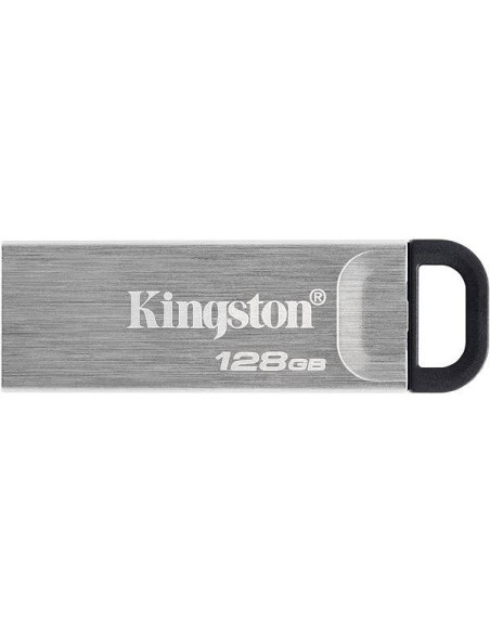 Kingston | USB Flash Drive | DataTraveler Kyson | 128 GB | USB 3.2 Gen 1 | Black/Grey