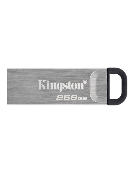 Kingston | USB Flash Drive | DataTraveler Kyson | 256 GB | Type-A USB 3.2 Gen 1 | Silver