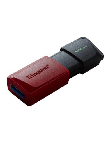 Kingston | USB Flash Drive | DataTraveler Exodia | 128 GB | USB 3.2 Gen 1 | Black/Red