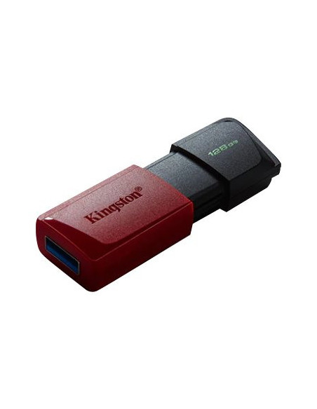 Kingston | USB Flash Drive | DataTraveler Exodia | 128 GB | USB 3.2 Gen 1 | Black/Red