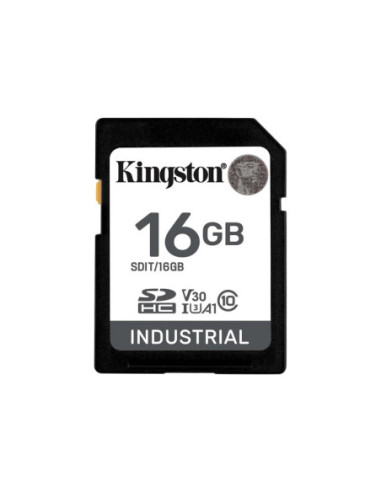 Kingston | SDHC/SDXC SD | Flash Memory Card | 16 GB | Black