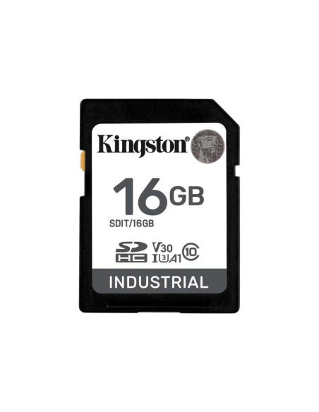 Kingston | SDHC/SDXC SD | Flash Memory Card | 16 GB | Black