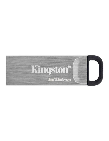 Kingston | USB Flash Drive | DataTraveler Kyson | 512 GB | Type-A USB 3.2 Gen 1 | Silver
